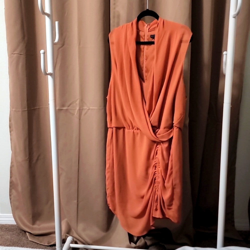 Tangerine Orange dress